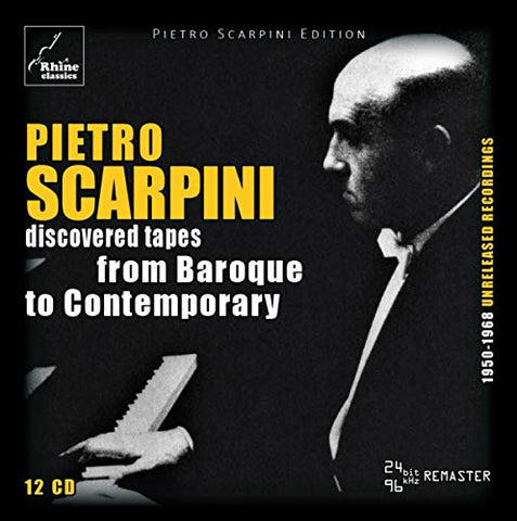 Pietro Scarpini - Discovered Tapes - From Baroque To Contemporary [CD]