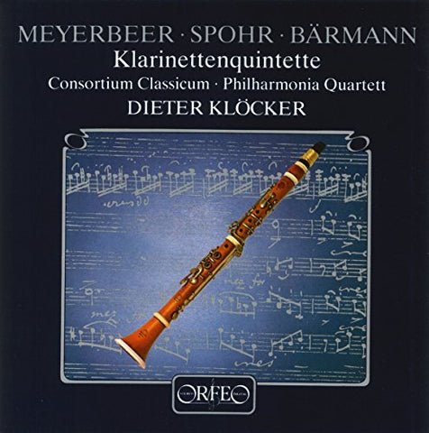 Klocker/consortium Classicum - KLOCKER:KLARINETTENQUINTETE [CD]