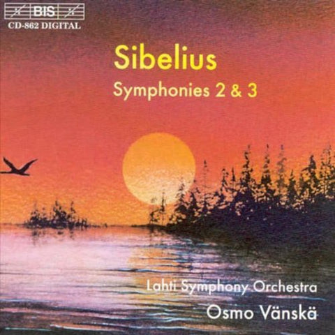 Lahti Sovanska - Sibelius - Symphonies Nos 2 and 3 [CD]