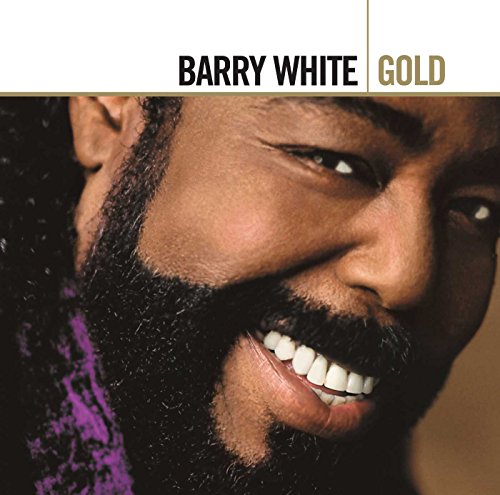 Barry White “Gold” album cover, close-up portrait of the artist.