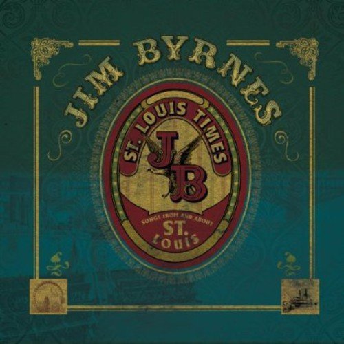 "Album cover with teal background, gold text, and ornate red and gold center logo."