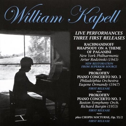 William Kapell - Three First Performances: Rachmaninov & Prokofiev [CD]