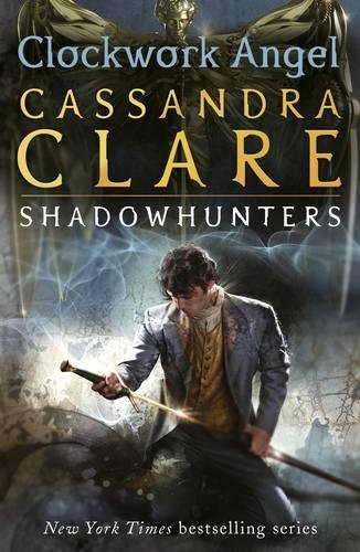 "Book cover featuring a man with a sword, dark background, and a gold angel."