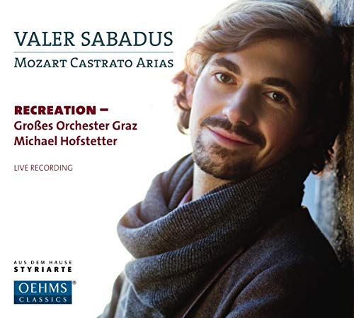 Sabadus/recreation - Mozart:Castrato Arias [CD]
