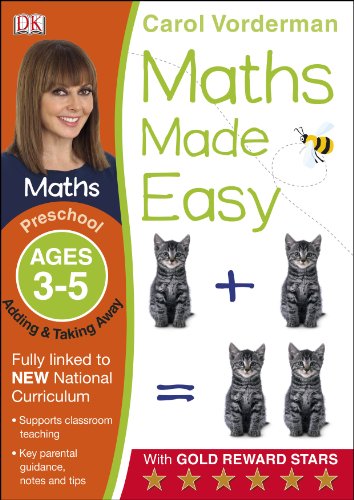 Maths Made Easy: Adding & Taking Away, Ages 3-5 (Preschool): Supports the National Curriculum, Preschool Exercise Book (Made Easy Workbooks)
