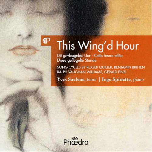CD cover with a sketch of a woman and orange title banner.