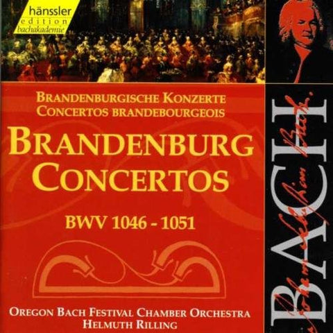 Rilling Oregon Bach Festival - Bach, J S: Brandenburg Concertos Nos. 1-6 BWV1046-1051 (complete) [CD]