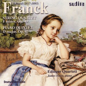 Edinger Qt. / James Tocco - Franck: String Quartet in F minor, Op. 49 / Piano Quintet in D major, Op. 45 [CD]