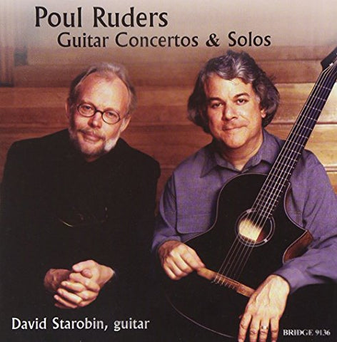 David Starobin - Poul Ruders  Guitar Concertos [CD]