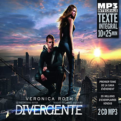 Veronica Roth - Divergente, Lu Par Marine Royer - Traduit Par Anne Delcourt [CD]