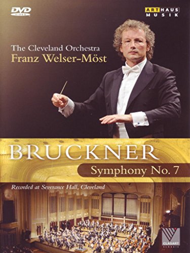DVD cover featuring a conductor and an orchestra in a concert hall.
