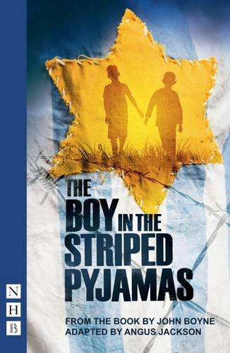 The image shows a book cover with a yellow star and two silhouetted figures.