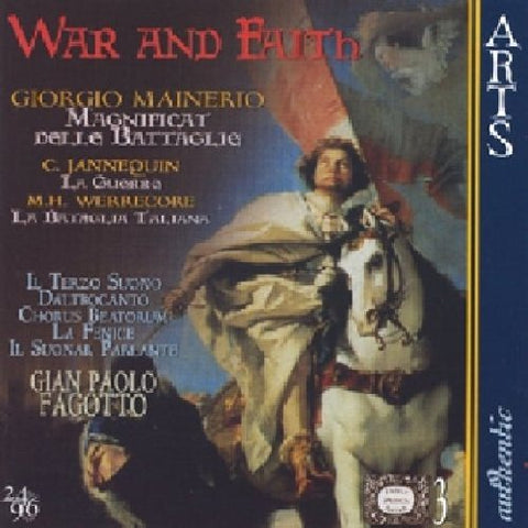 Mainerio/jannequin/werrecore - War and Faith [CD]