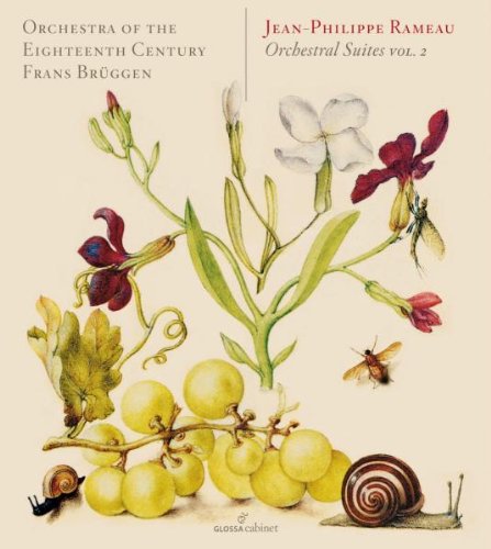 A CD cover with flowers, snails, and a bee on a beige background.