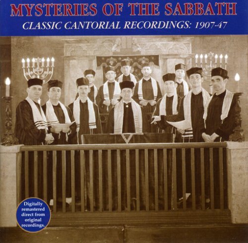 CD cover with men in religious attire standing behind a wooden barrier.