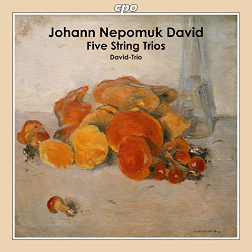 David-trio - Johann Nepomuk David: Five String Trios [CD]