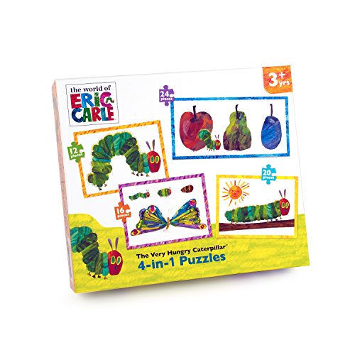 Paul Lamond 6135 'The Very Hungry Caterpillar' 4-in-1 Puzzle Set