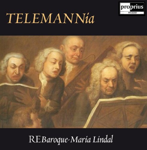 "CD cover featuring a painting of five men singing from sheet music."