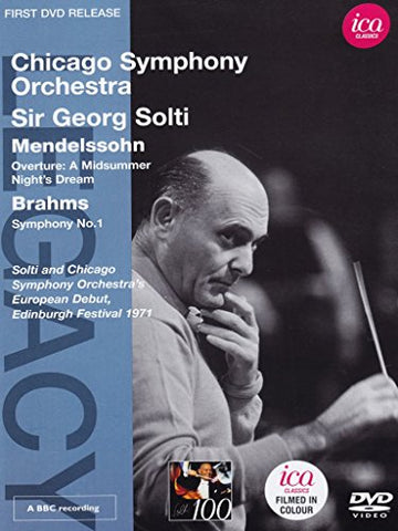 Chicago So:Sir Georg Solti - Mendelssohn/Brahms:Solti DVD