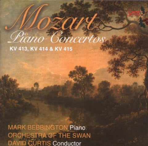 Orch. Swanbebbingtoncurtis - Mozart: Piano Concerto 11, 12, 13 [CD]