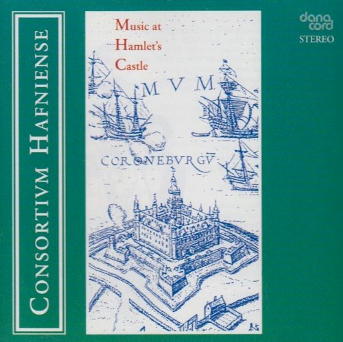 A CD case with a green cover featuring a castle illustration and text.