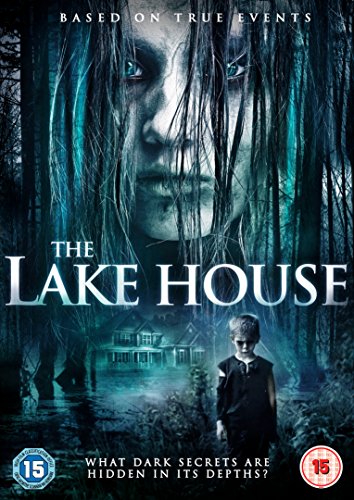 "The Lake House" DVD cover featuring a girl and a house in a dark forest.