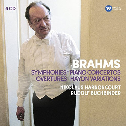 Nikolaus Harnoncourt - Brahms: The 4 Symphonies, Over [CD]