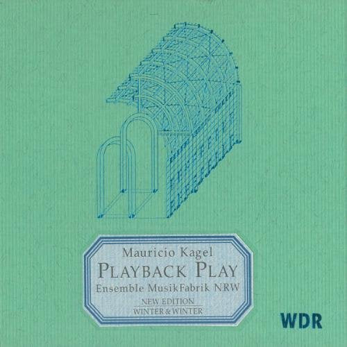 "Green CD case cover with blue arches and text, featuring 'WDR' in the bottom right."