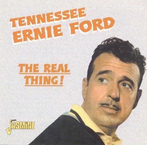 Tennessee Ernie Ford's album cover featuring a man with a surprised expression.