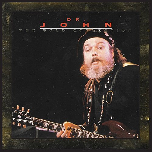 Album cover featuring Dr. John holding a guitar, with red and white text.