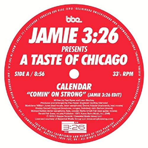 Calendar / Braxton Holmes - COMIN' ON STRONG/STOMPS & SHOUTS (JAMIE 3:26 EDITS) [12"] [VINYL]