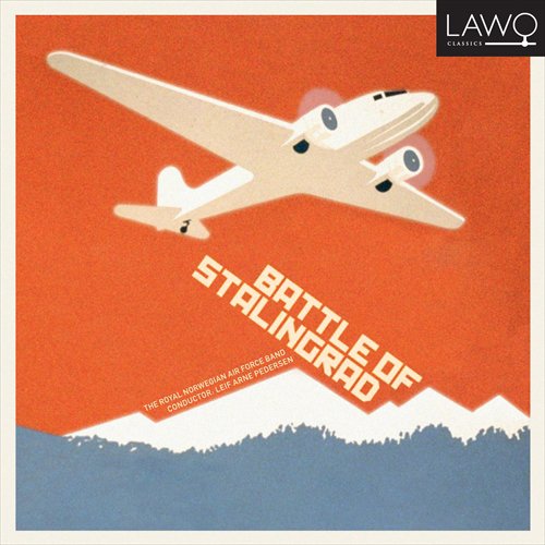 "Album cover with a white airplane on red background, 'Battle of Stalingrad' text."