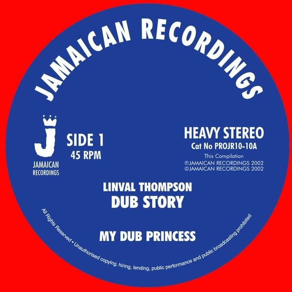 Linval Thompson - My Dub Princess [10"] [VINYL]