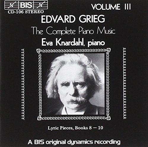 Knardahl Eva - Complete Piano Music - Vol. 3 (Knardahl) [CD]