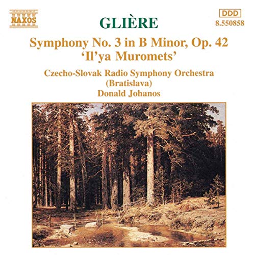 Czecho-s - GLIERE: Symphony No. 3, 'Il'ya Muromets' [CD]