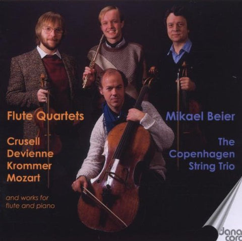 Beier/copenhagen String Trio - Mozart/Flute Quartets [CD]