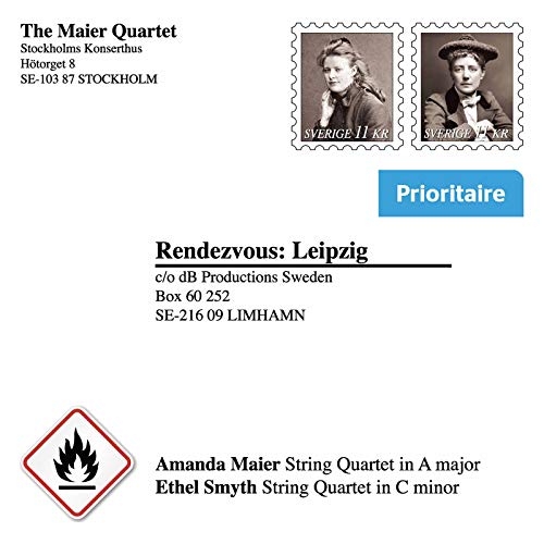 Maier Quartet The - Renezvous: Leipzig - String Quartets By Amanda Maier & Ethel Smyth [CD]