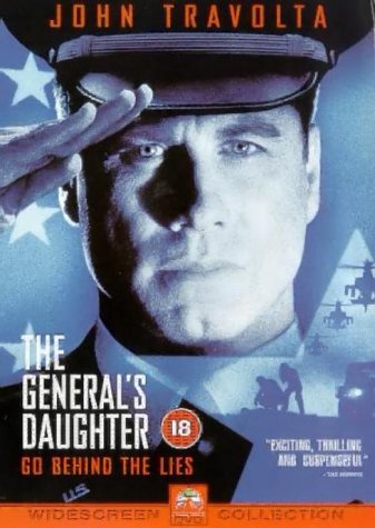DVD cover featuring John Travolta in a military uniform saluting, with blue background.