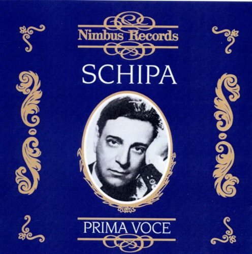 "Blue CD cover with gold designs and black-and-white portrait of a man."