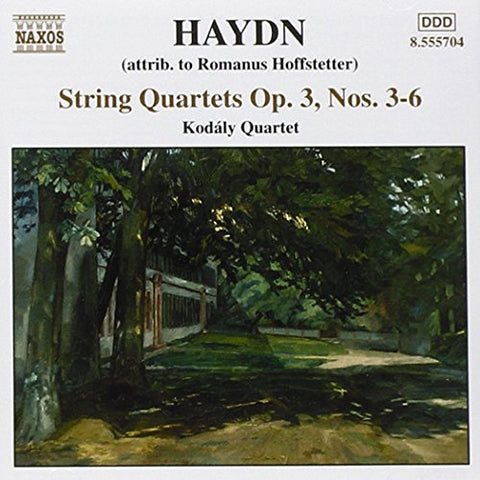 Kodaly 4tet - Haydn-String Quartets Op 3 Nos 3 - 6 [CD]