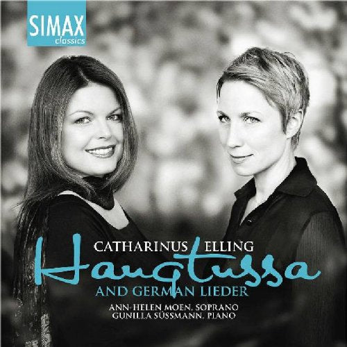 "CD cover featuring black and white portraits of a woman and a man."