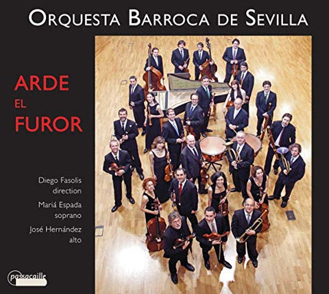 Diego Faslolis/maria Espada/jo - Jayme Torrens/Juan Francés de Iribarren: Arde el Furor - Andalusian Music of the 18th Century [CD]