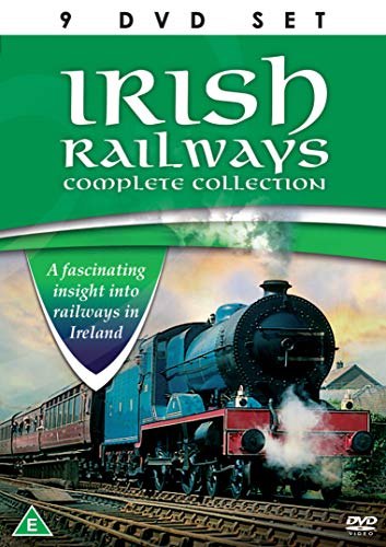 "Green DVD cover featuring a vintage red and blue steam train."