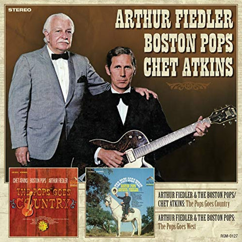 Fiedler Arthur & The Boston Po - The Pops Goes Country / The Pops Goes West [CD]