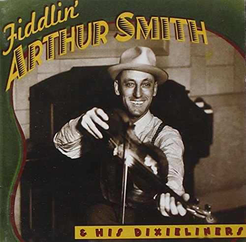CD cover featuring a man in a hat playing a violin, with yellow text overlay.