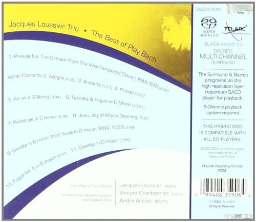 Jacques Loussier - The Best Of Play Bach [CD]