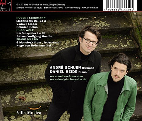 Schuen Andre/daniel Heide - Schumann: Lieder [CD]