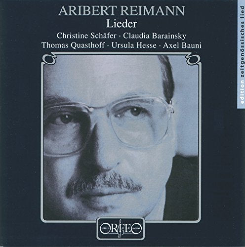 Schafer/hesse/quasthoff - REIMANN:LIEDER [CD]