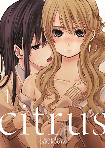 Manga cover featuring two anime-style girls, one blonde and one brunette, in an intimate pose.