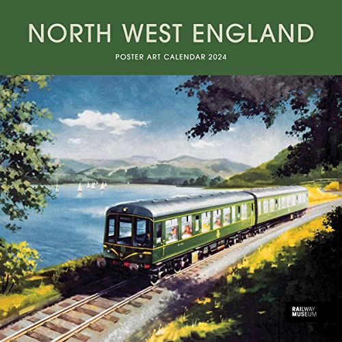 North West England Poster Art NRM Wall Calendar 2024
